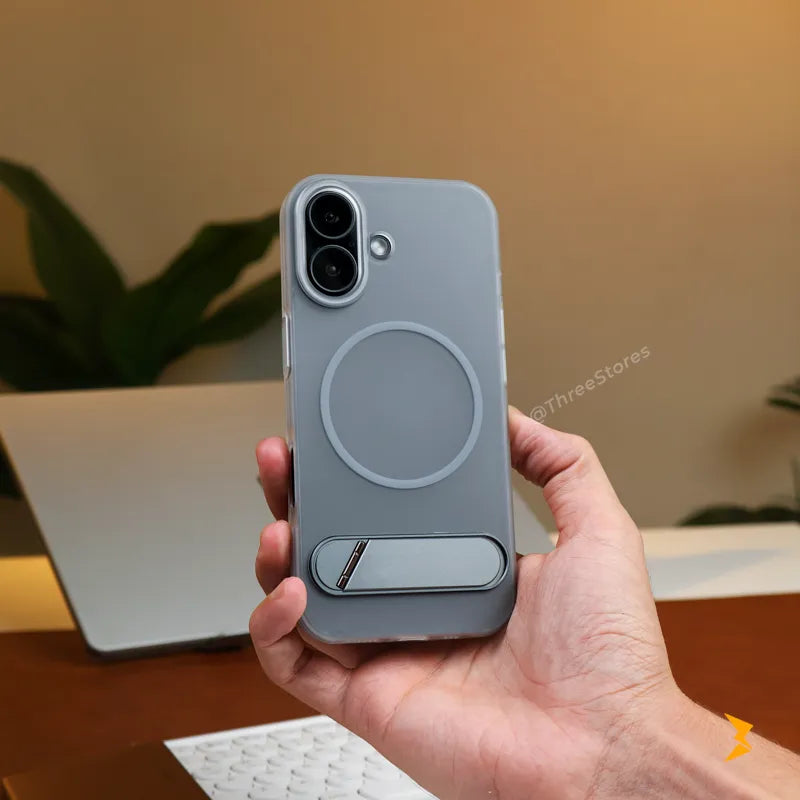 Polar Frosted Stand Magsafe Case iPhone 17