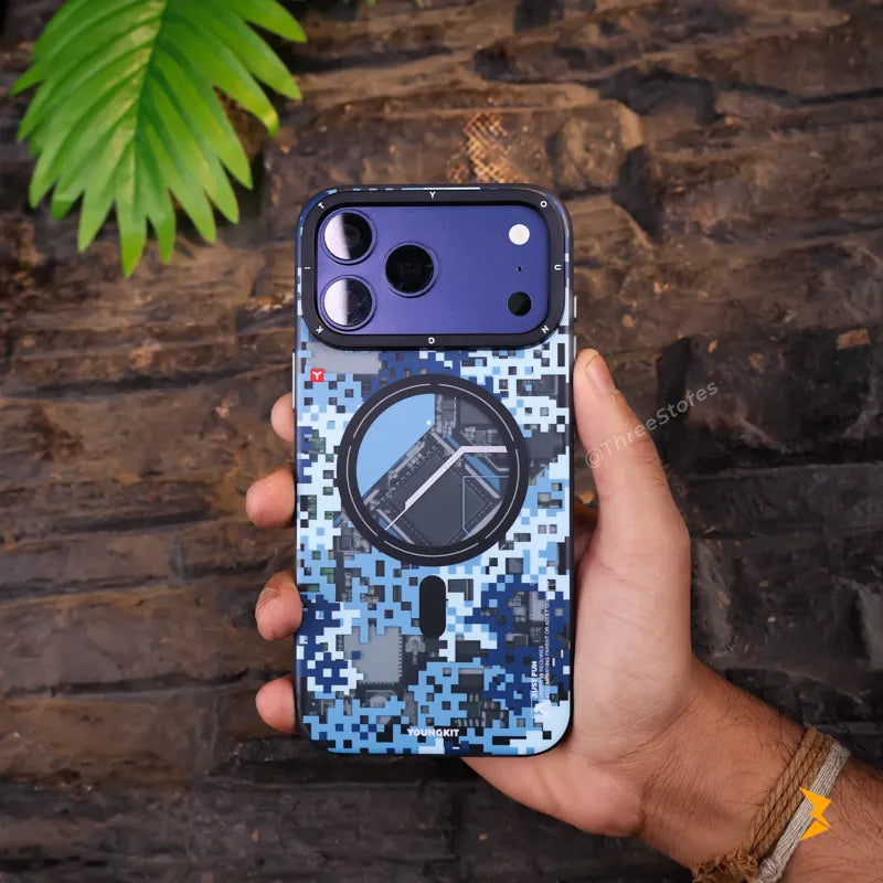 Cyber Camo TPU Magsafe Case iPhone 17 Pro Max