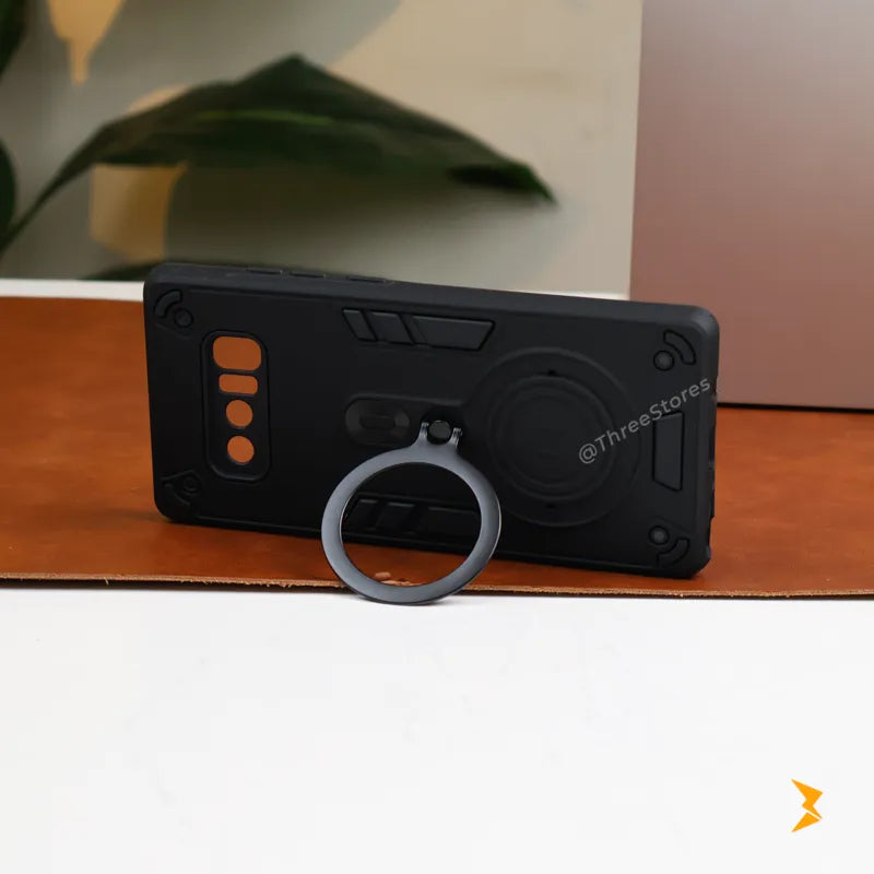 Tactical Stand Ring Case Samsung Note 8