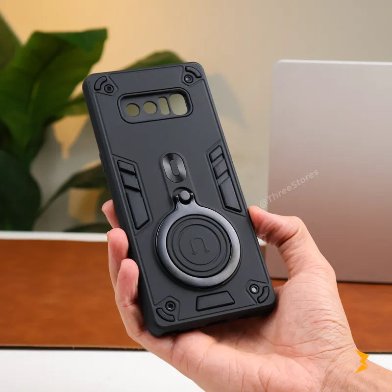 Tactical Stand Ring Case Samsung Note 8