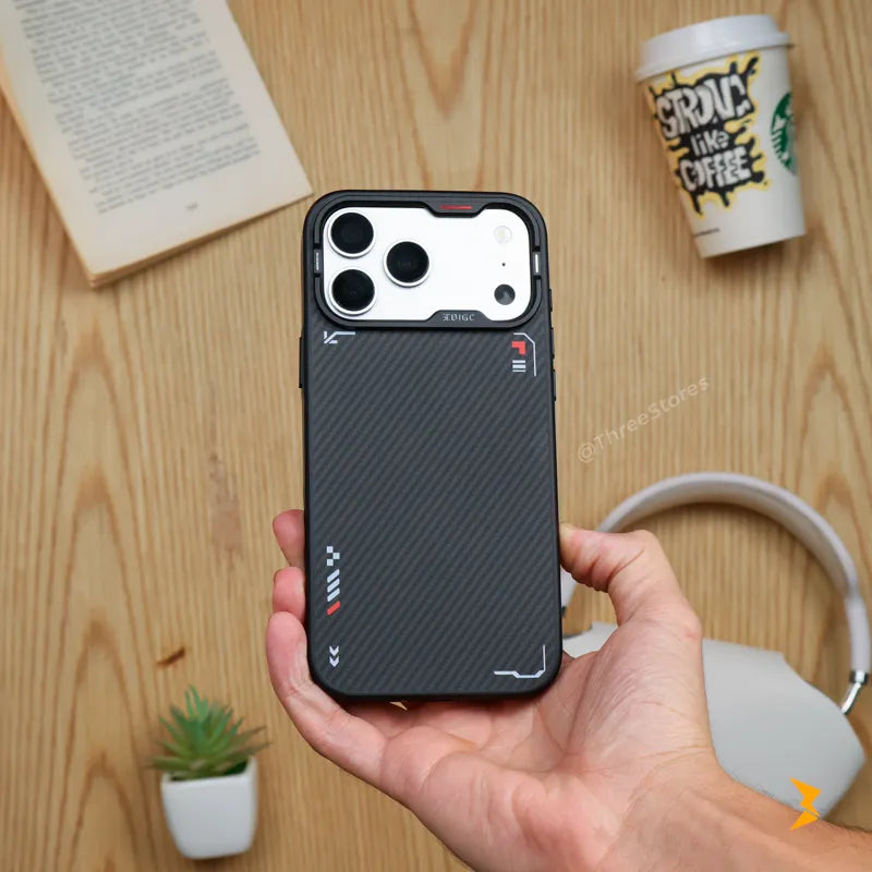 Rugged Carbon Magsafe Case iPhone 17 Pro Max