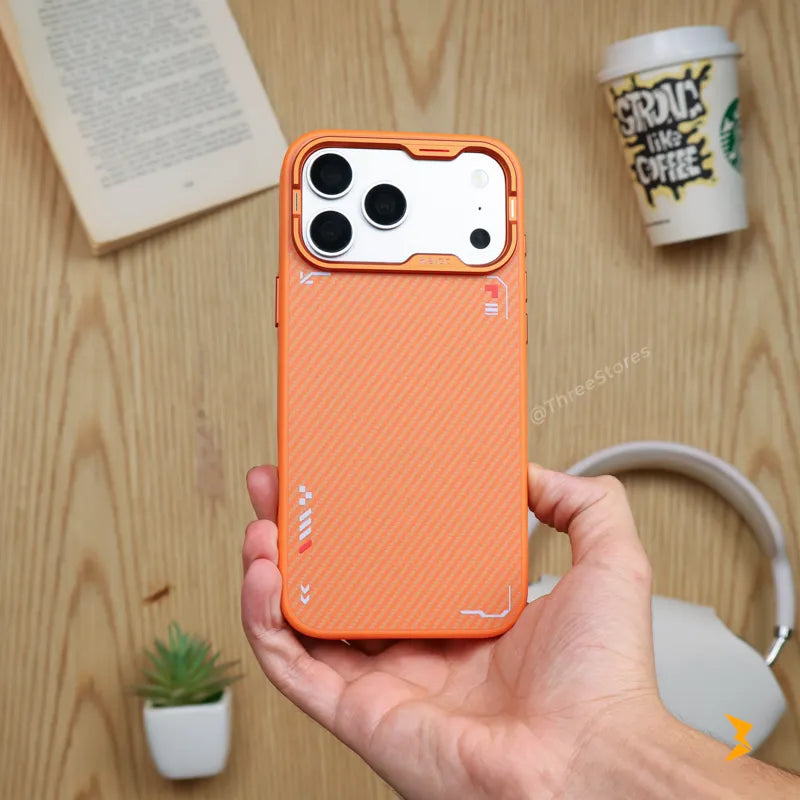 Rugged Carbon Magsafe Case iPhone 17 Pro Max