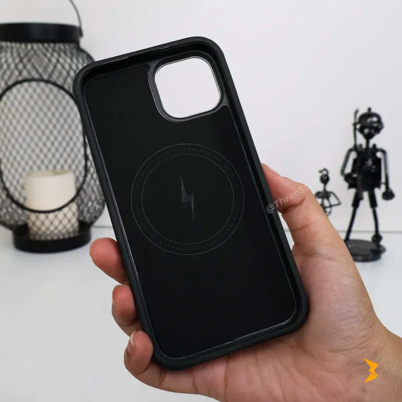 Chevron Leather Magsafe Case iPhone 13/14