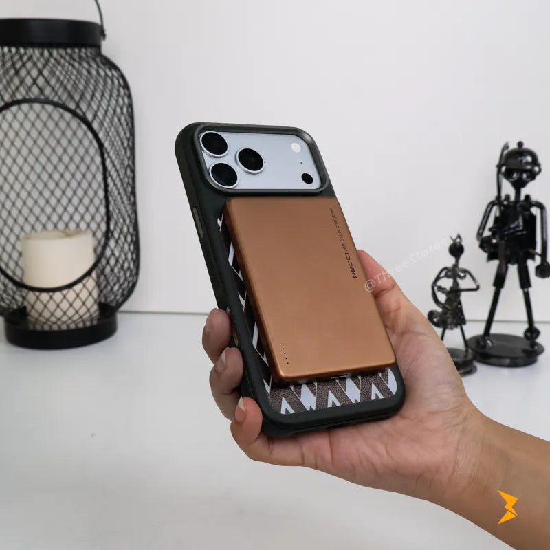 Chevron Leather Magsafe Case iPhone 17 Pro Max