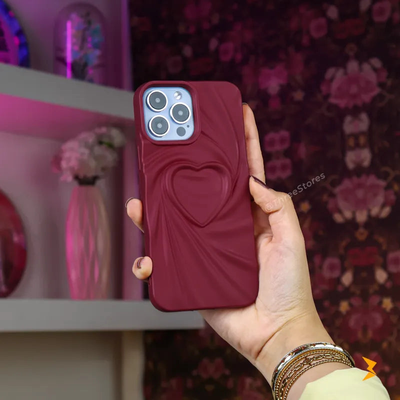 HeartWeave Case iPhone16 Pro Max