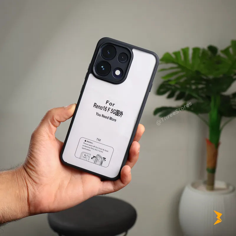 TPU Camera Protection Case Oppo Reno 16F