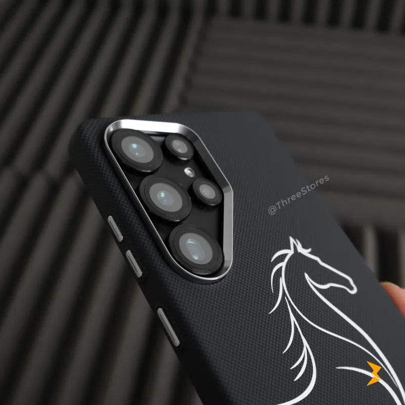 Horse Line Carbon Magsafe Case Samsung S24 Ultra