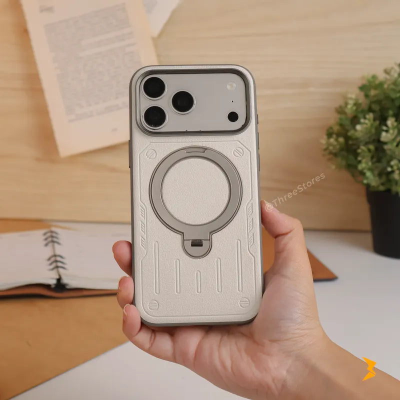 LeatherX Stand Magsafe Case iPhone 17 Max