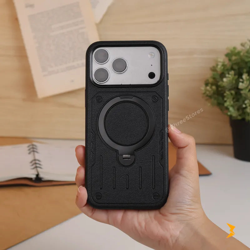 LeatherX Stand Magsafe Case iPhone 17 Max
