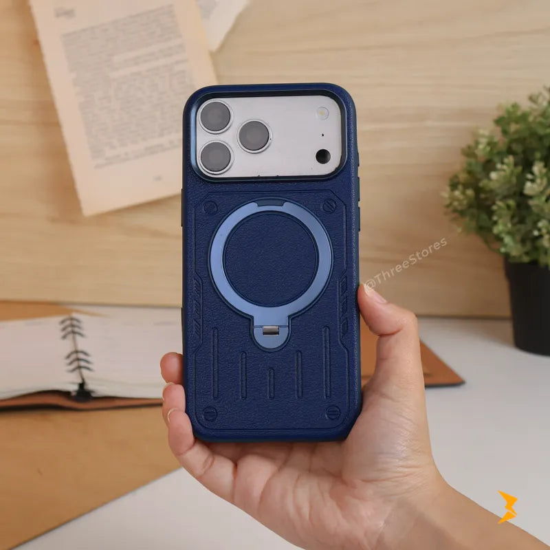 LeatherX Stand Magsafe Case iPhone 17 Max