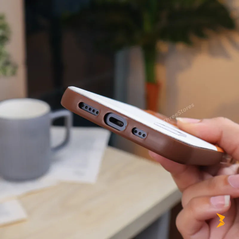 Crescent Leather Case iPhone 13/14
