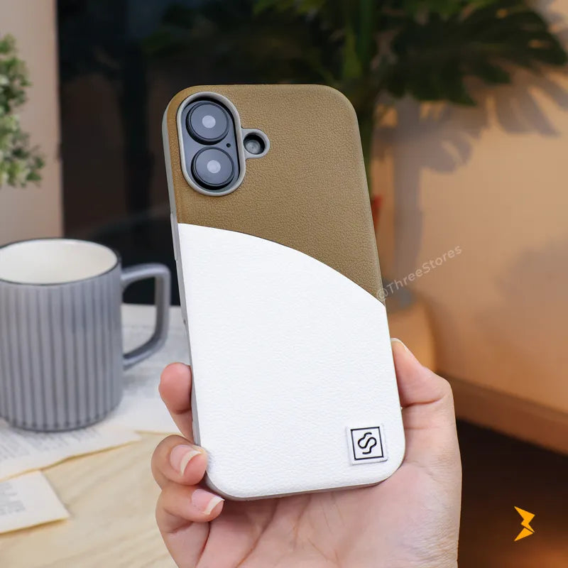 Crescent Leather Case iPhone 17