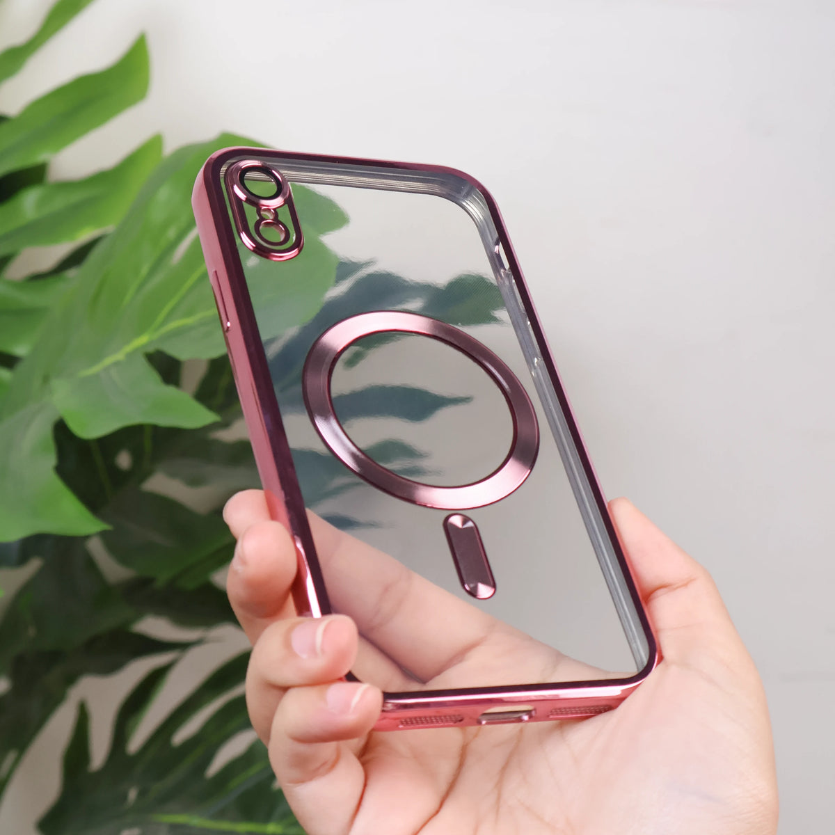 Glossy Magsafe Camera Protection Case iPhone XR