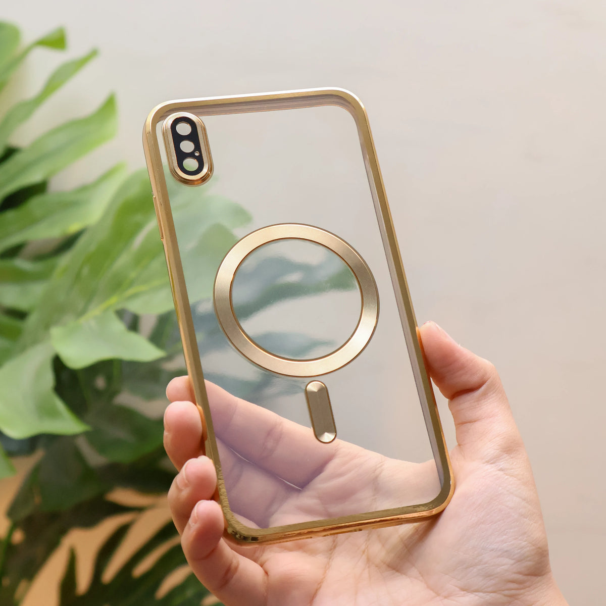 Glossy Magsafe Camera Protection Case iPhone X Max