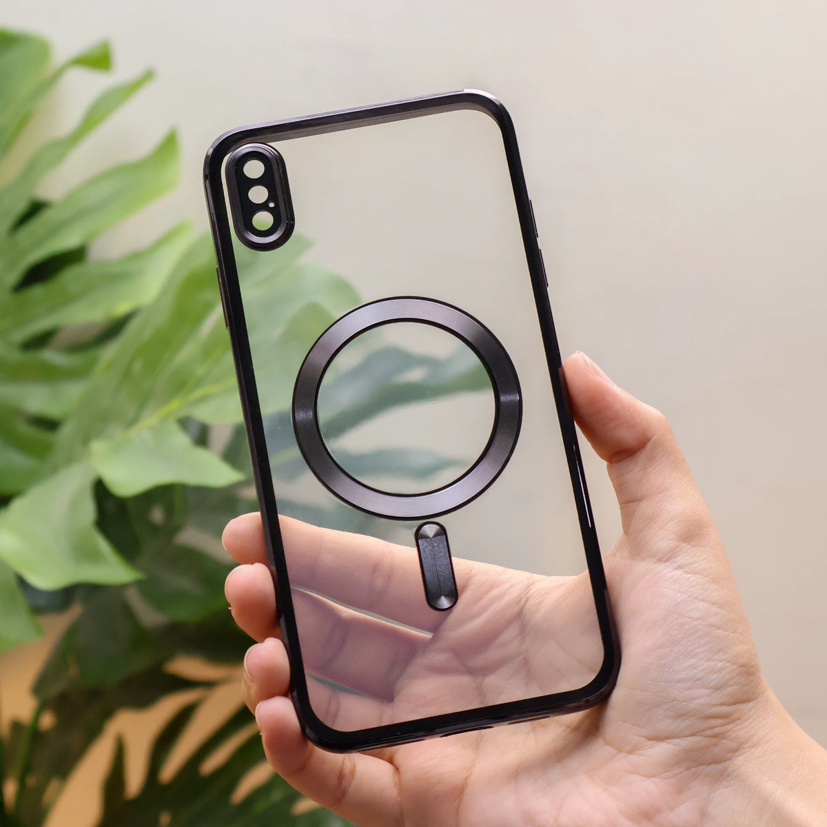 Glossy Magsafe Camera Protection Case iPhone X Max