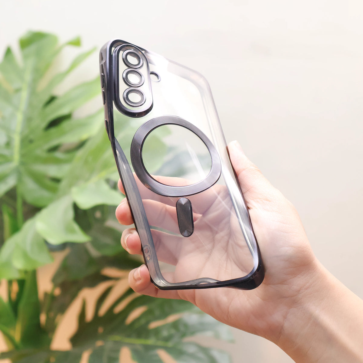 Glossy Magsafe Camera Protection Case Samsung A36