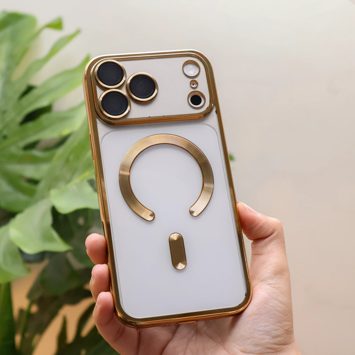 Glossy Magsafe Camera Protection Case iPhone 17 Pro
