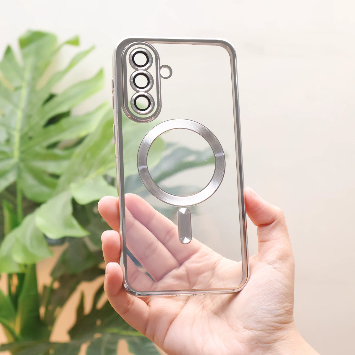 Glossy Magsafe Camera Protection Case Samsung A36