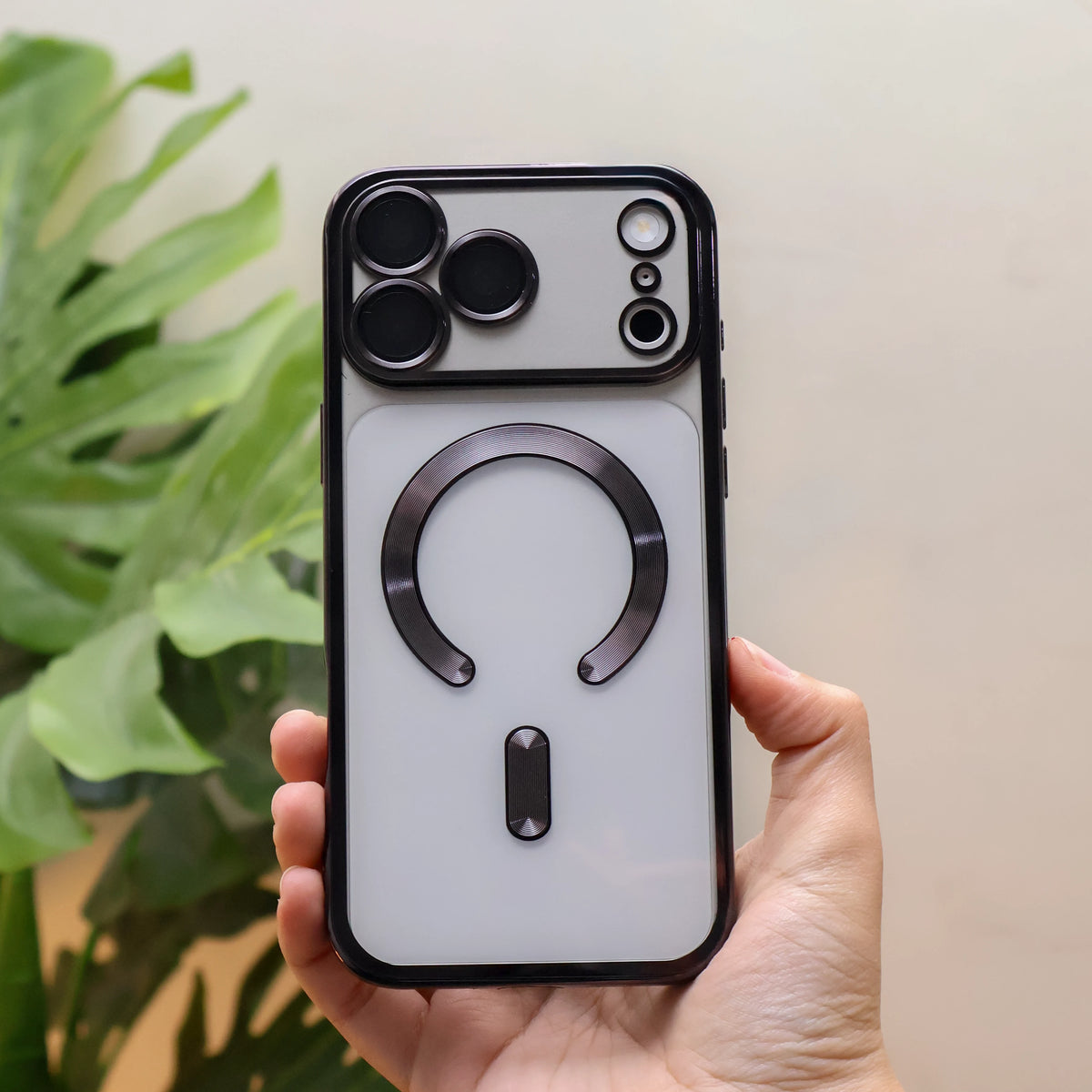 Glossy Magsafe Camera Protection Case iPhone 17 Pro