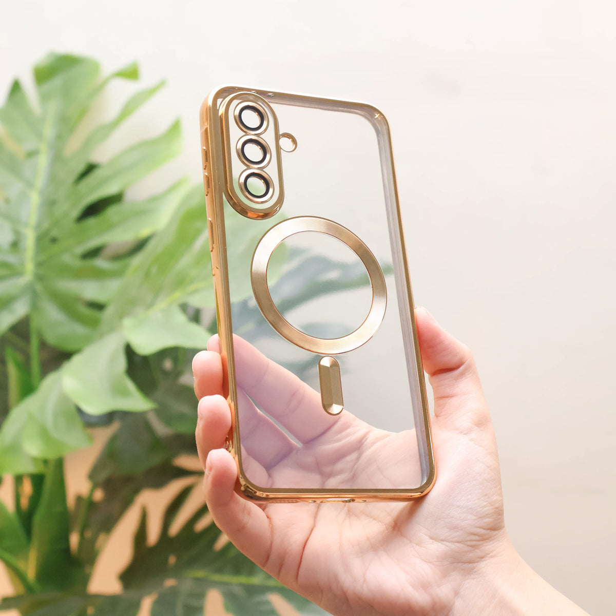 Glossy Magsafe Camera Protection Case Samsung A36
