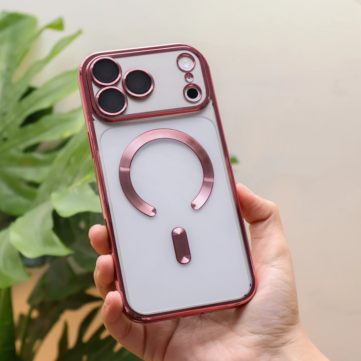 Glossy Magsafe Camera Protection Case iPhone 17 Pro
