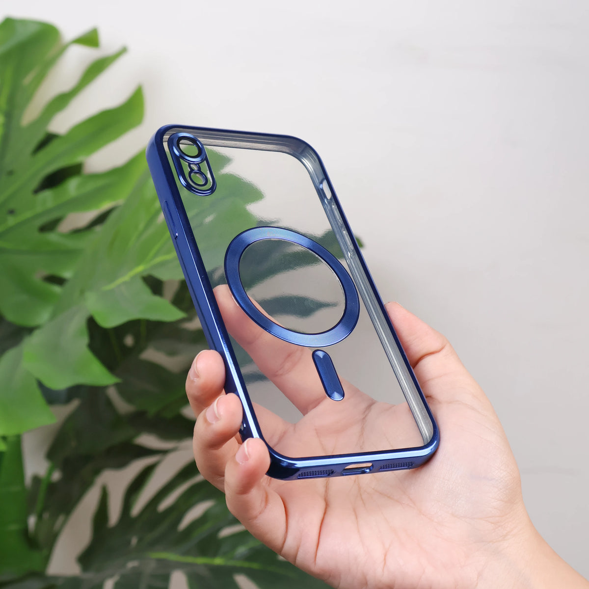 Glossy Magsafe Camera Protection Case iPhone XR