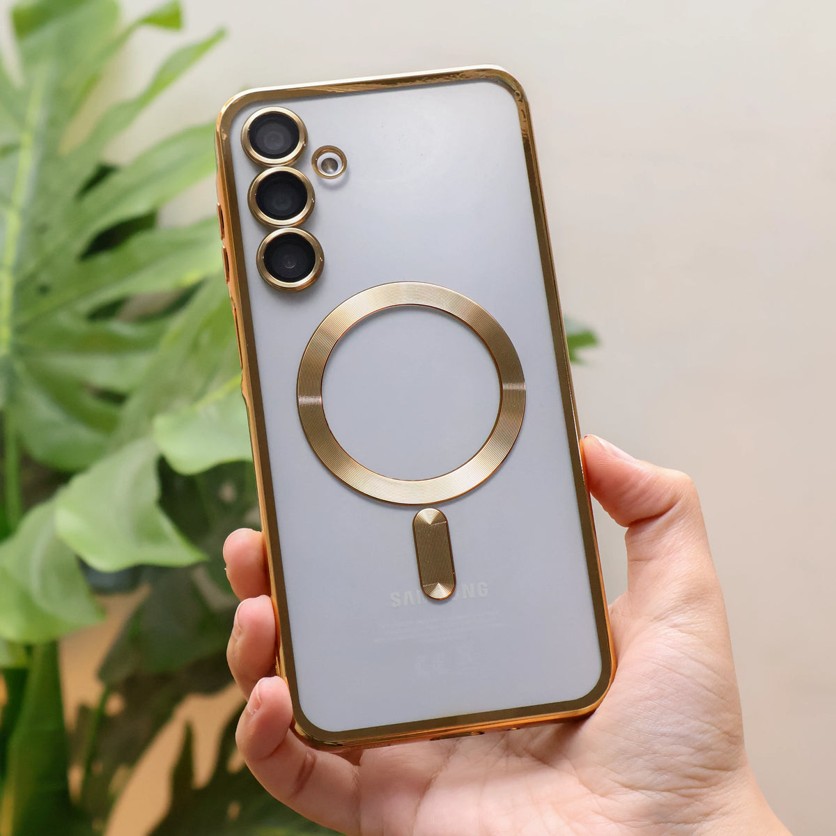 Glossy Magsafe Camera Protection Case Samsung A16