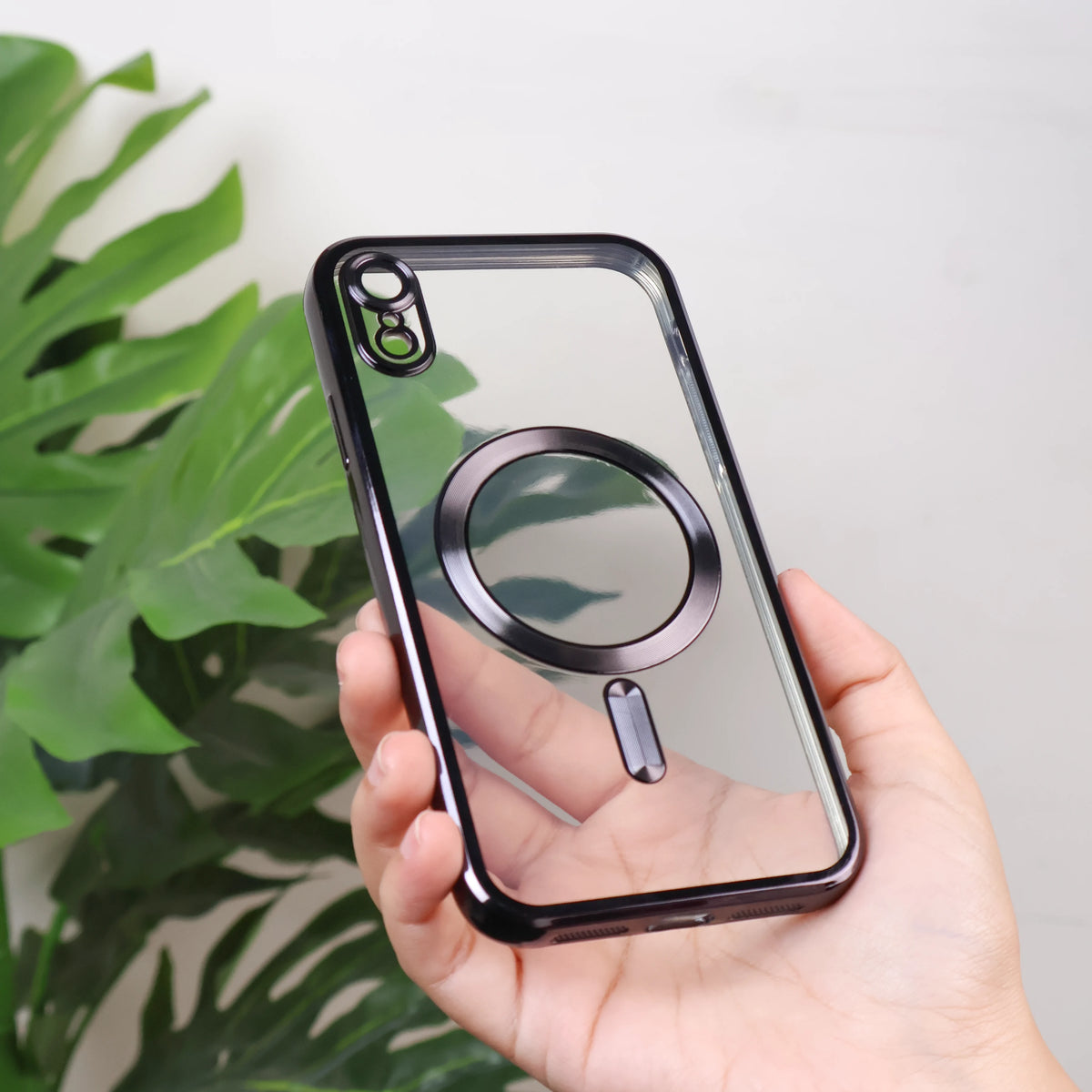 Glossy Magsafe Camera Protection Case iPhone XR