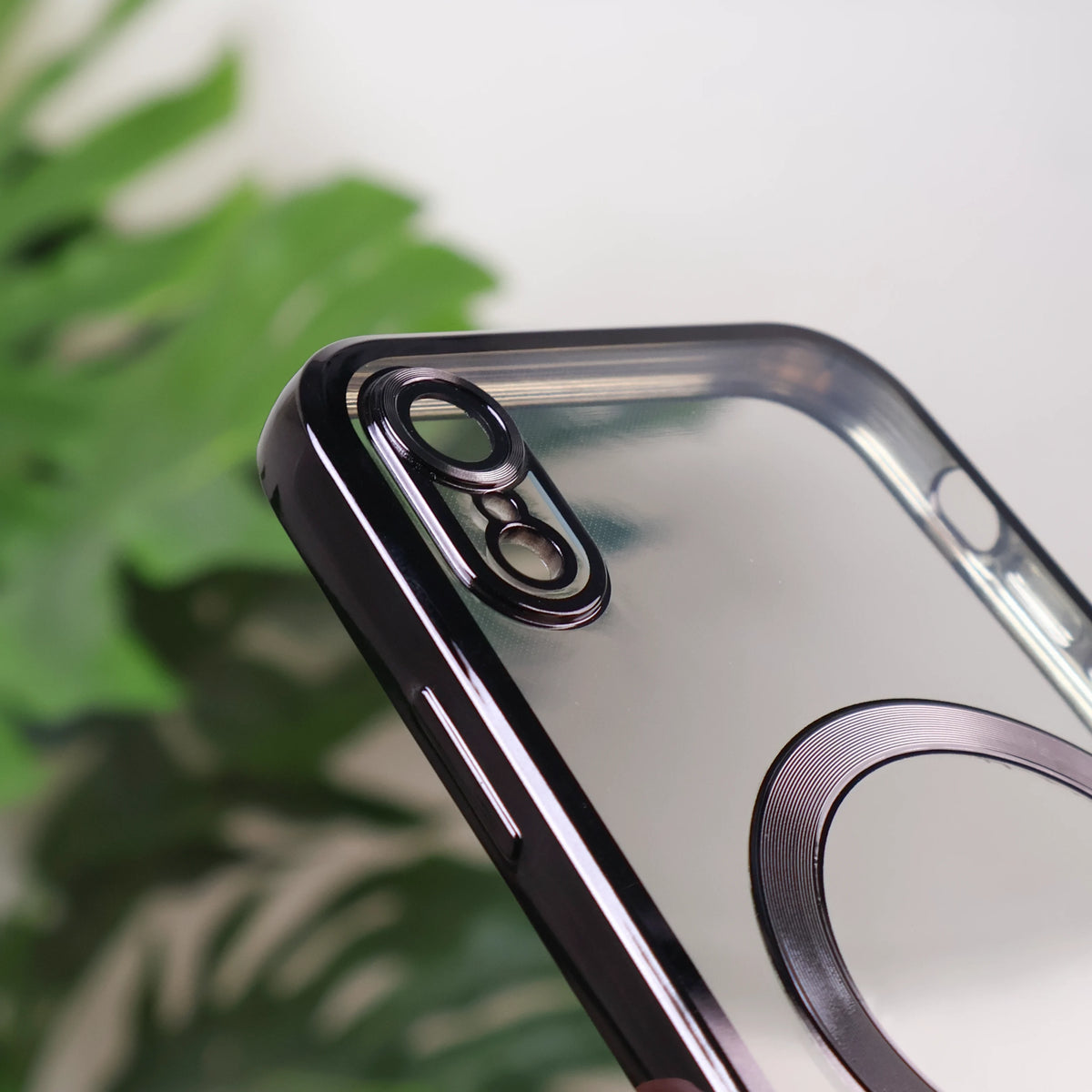 Glossy Magsafe Camera Protection Case iPhone XR