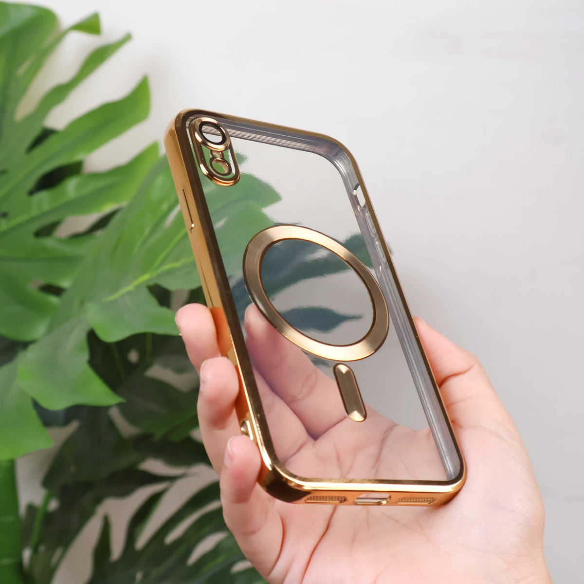 Glossy Magsafe Camera Protection Case iPhone XR