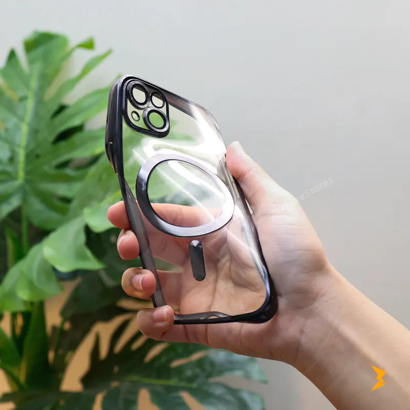 Glossy Magsafe Camera Protection Case iPhone 15 Plus