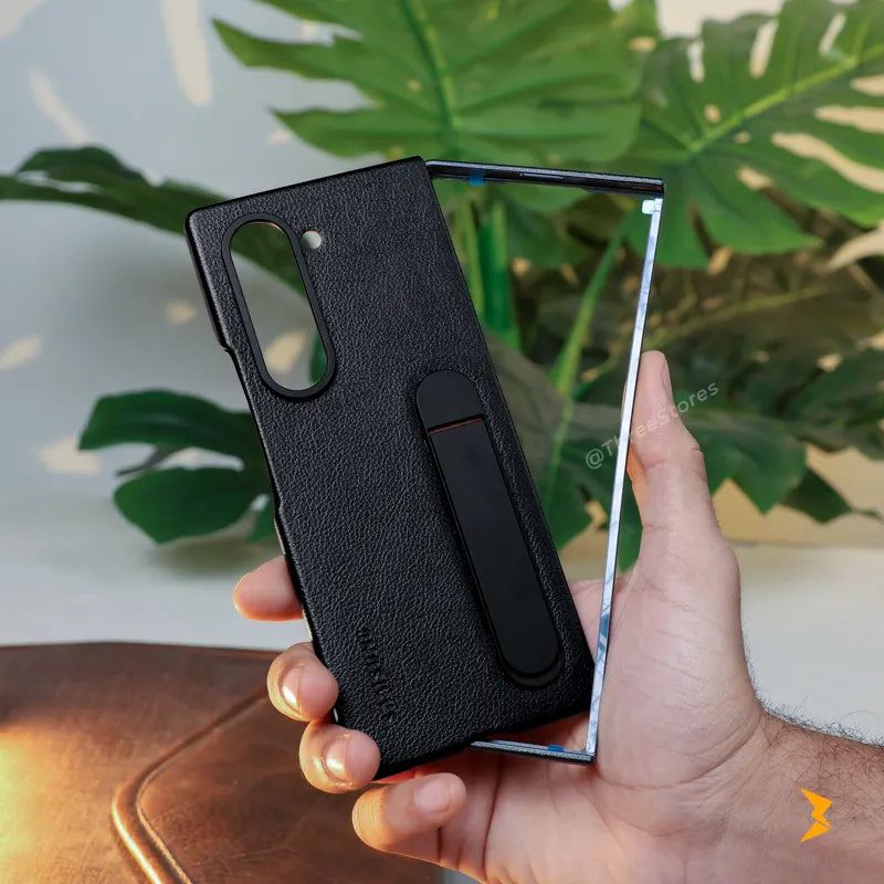 KindSuit Stand Leather Case Samsung Z Fold 6