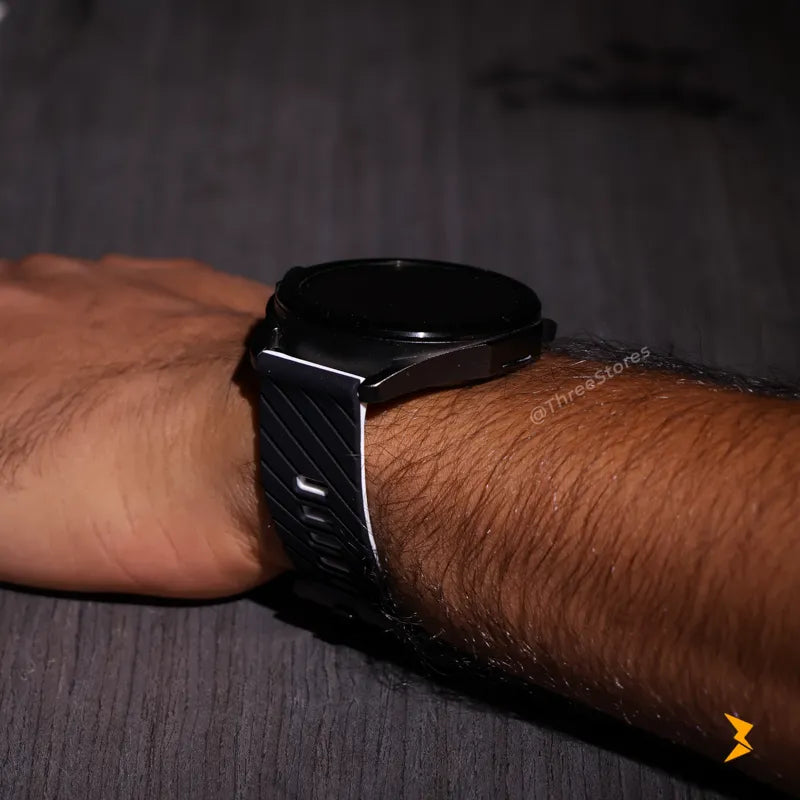 GUOi Diagonal Sport Silicone Strap For Smart Watch 22MM