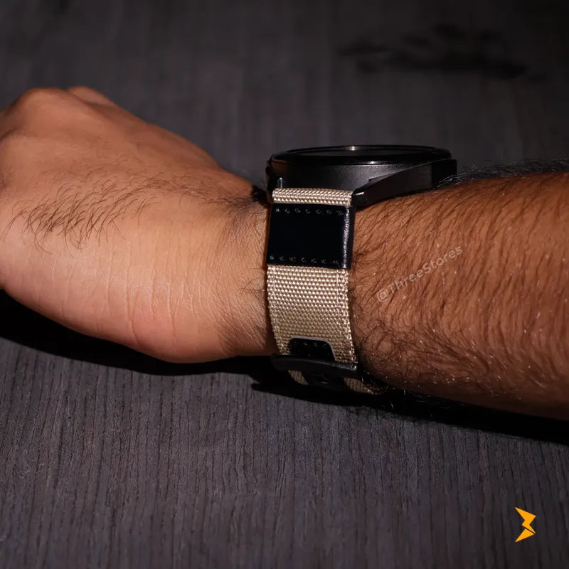 GUOi Diagonal Nylon Strap For Smart Watch 22MM