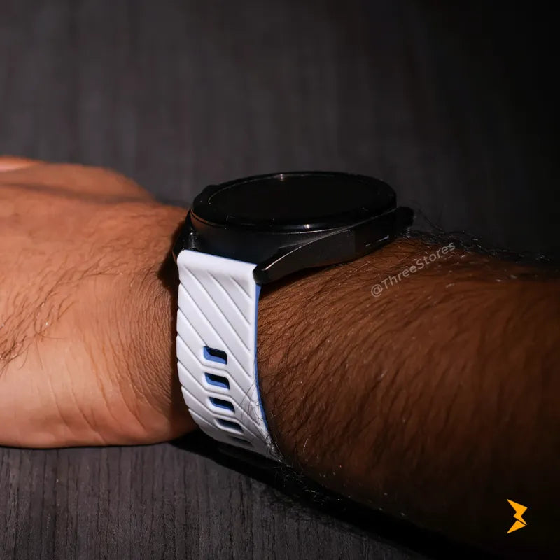 GUOi Diagonal Sport Silicone Strap For Smart Watch 22MM