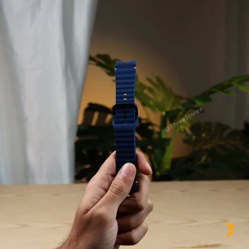 GUOi Ribbed Silicone For Samsung Watch 7