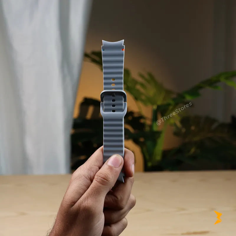GUOi Ribbed Silicone For Samsung Watch 7