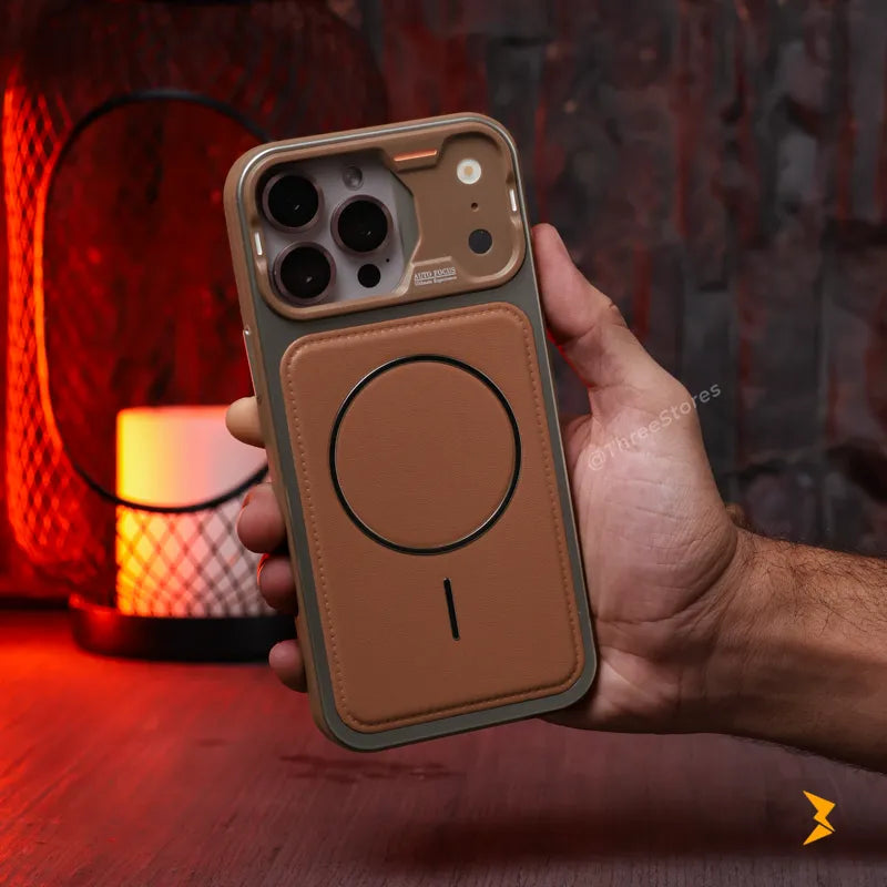 Kadi OU Leather Magsafe Case iPhone 15 Pro Max