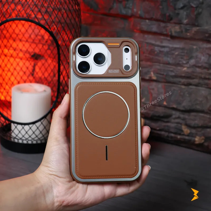 Kadi OU Leather Magsafe Case iPhone 17 Pro Max