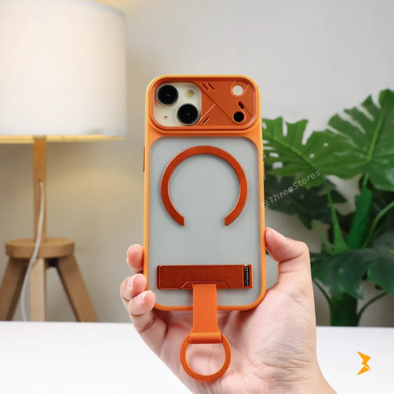 Trekker TPU Stand Magsafe Case iPhone 15