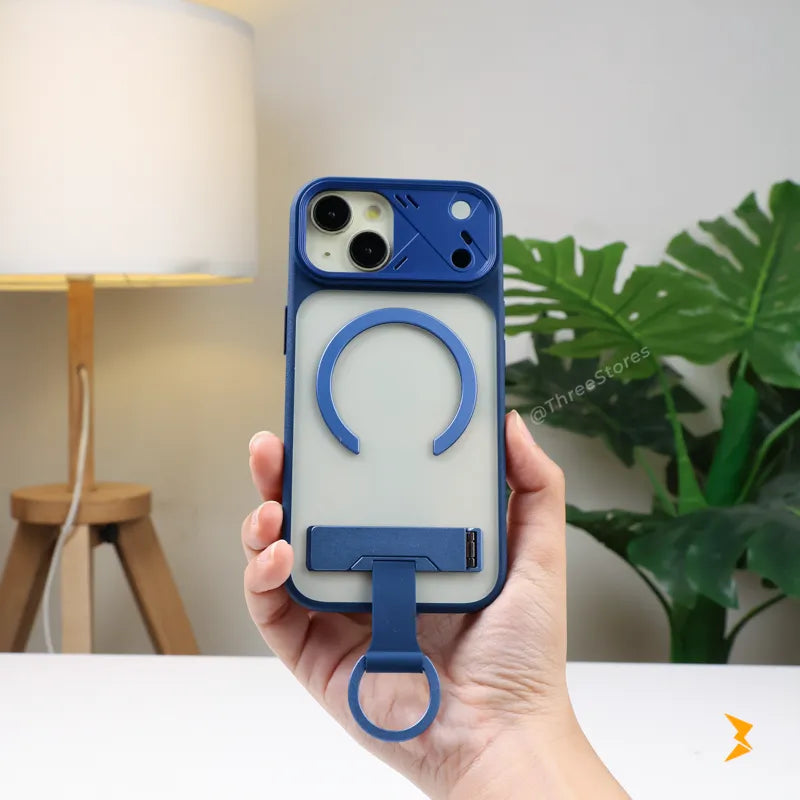 Trekker TPU Stand Magsafe Case iPhone 15