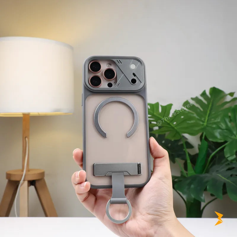 Trekker TPU Stand Magsafe Case iPhone 16 Pro Max