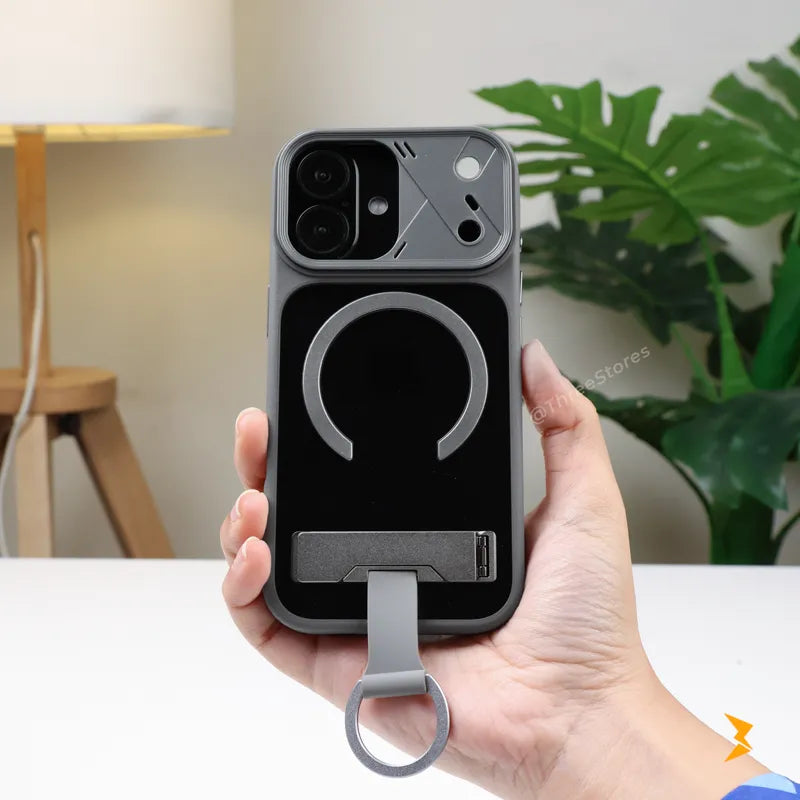 Trekker TPU Stand Magsafe Case iPhone 17