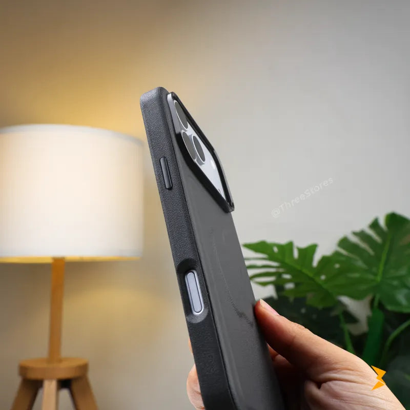 Halo Apple Leather Case iPhone 17 Pro Max