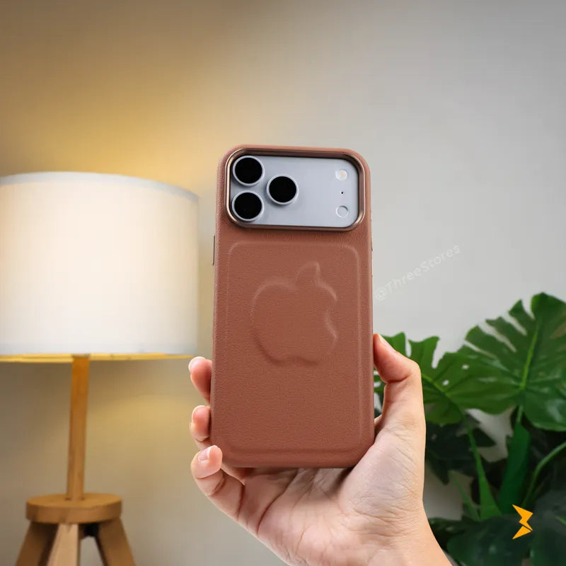 Halo Apple Leather Case iPhone 17 Pro Max