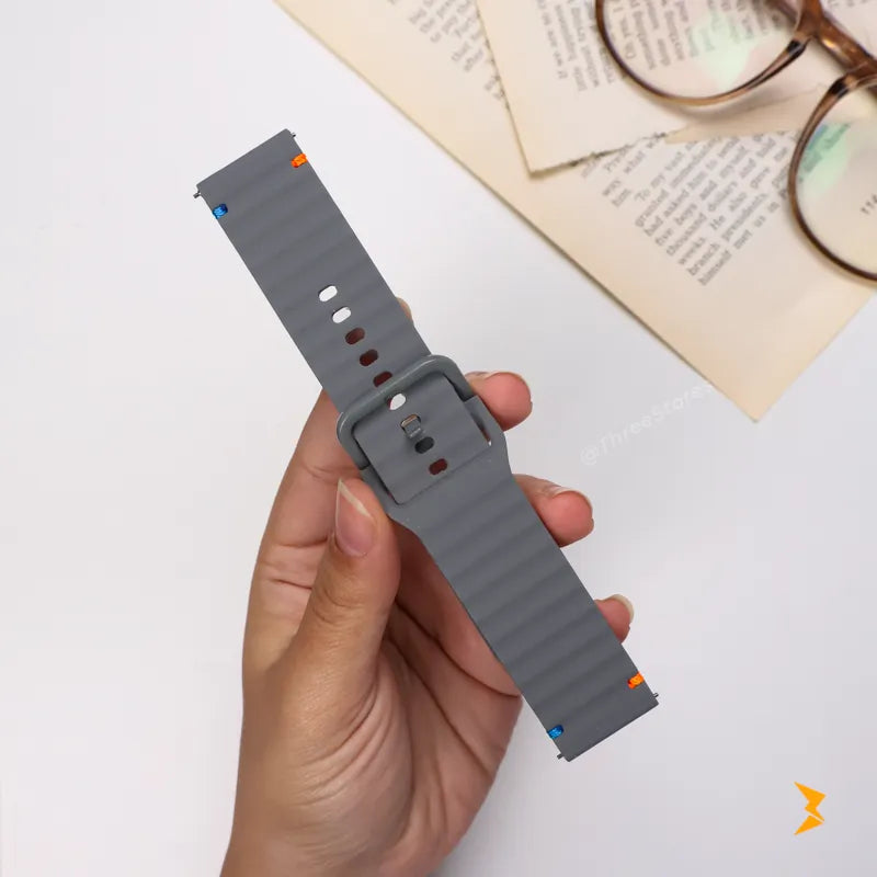 Recci Ridge Sport Silicone Strap For Smart Watch 22MM