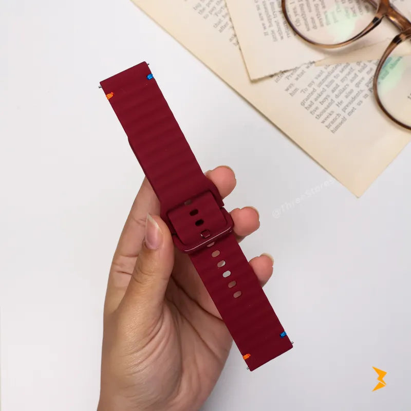 Recci Ridge Sport Silicone Strap For Smart Watch 22MM