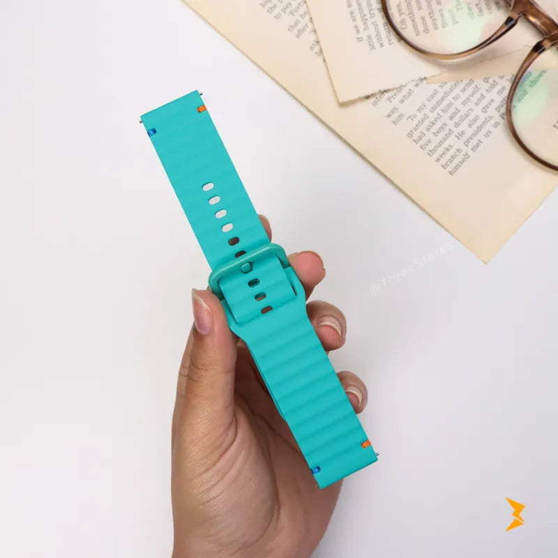 Recci Ridge Sport Silicone Strap For Smart Watch 22MM