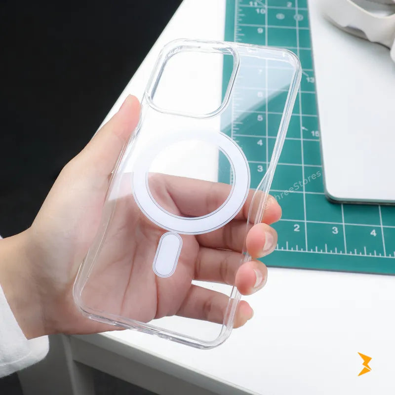 Transparent Magsafe Case Oppo Reno 15F