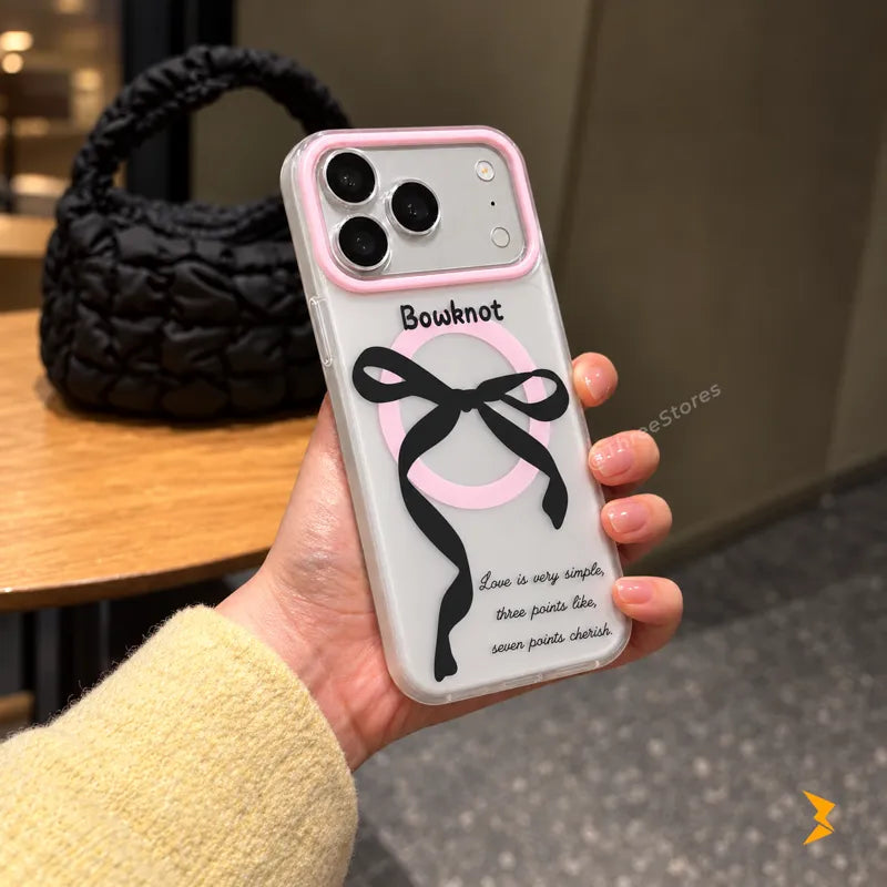 Bowknot Magsafe Case iPhone 17/18 Pro Max